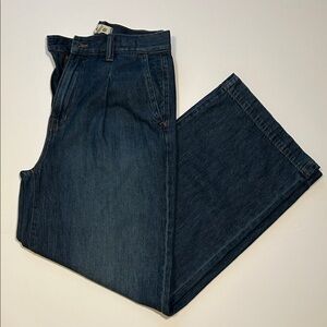 “the Harlow” wide leg trouser jean